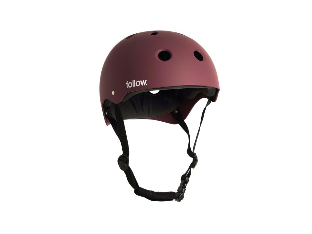 Follow Safety First Helmet Burnt/Red