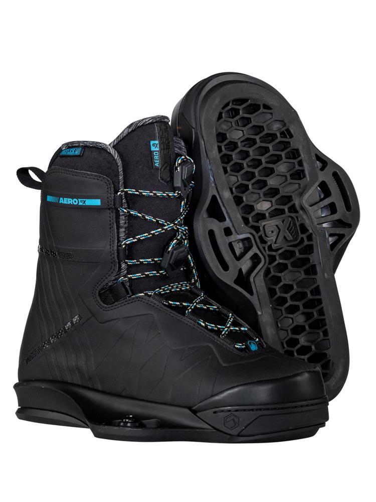 2024 Liquid Force Aero 6X Wakeboard Boot Black